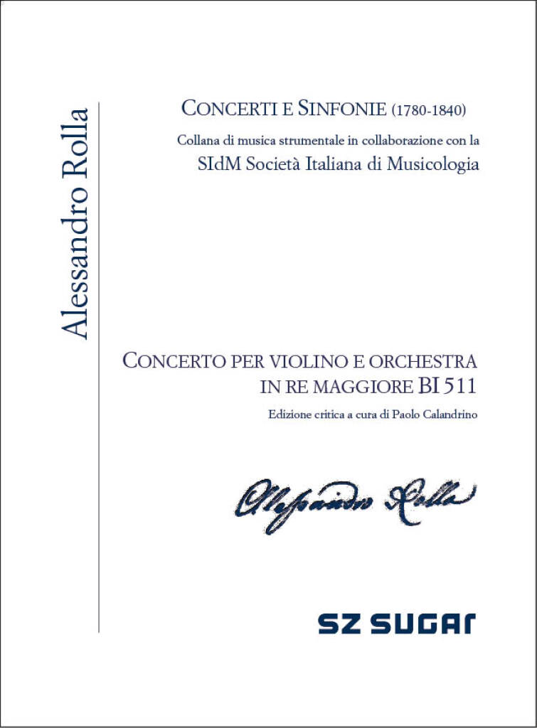 Concerto per violino e orchestra BI 511